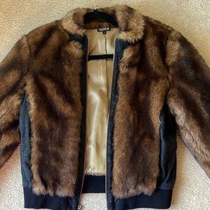 Allen B. By Allen Schwartz fur Jacket Size L. Bought 21 years ago Neiman Marcus